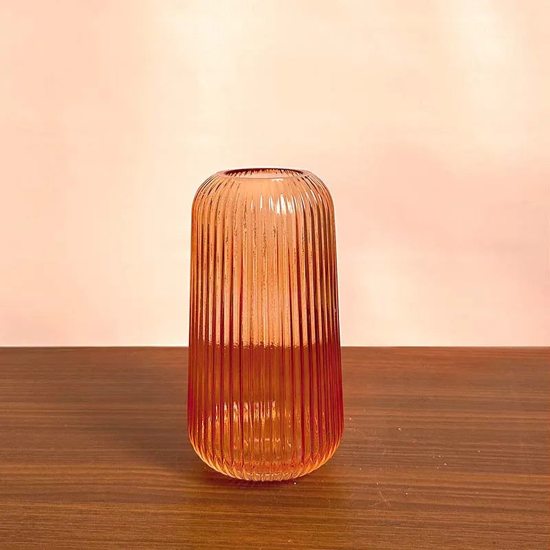 The Petite Caramel | Amber Glass Vase