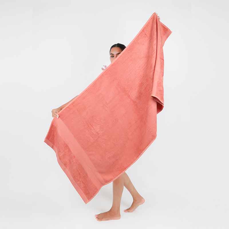 Bambusa Terry Bath Towel | Multiple Colors African Mud