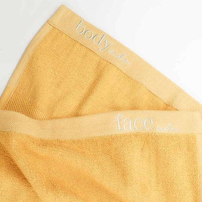 Bambusa Terry Bath Towel | Multiple Colors Golden Ochre