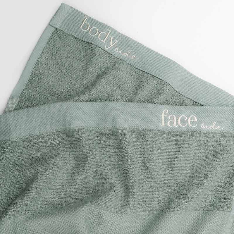 Bambusa Terry Bath Towel | Multiple Colors Sage Green
