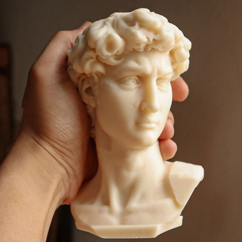 Big David Sculpture Candle| Greek Sculpture Candle Default Title