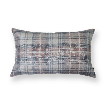 Metallic Checks Silk Cushion Cover | 12 x 20 inches , 16 x 16 inches , 20 x 20 inches | Multiple Colors