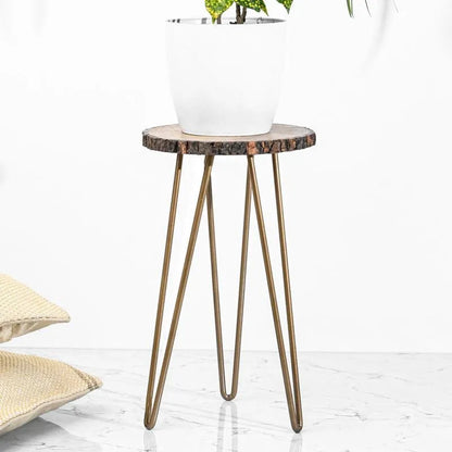 Classic Small Side Table | 7.8 x 7.8 x 14.5 inches