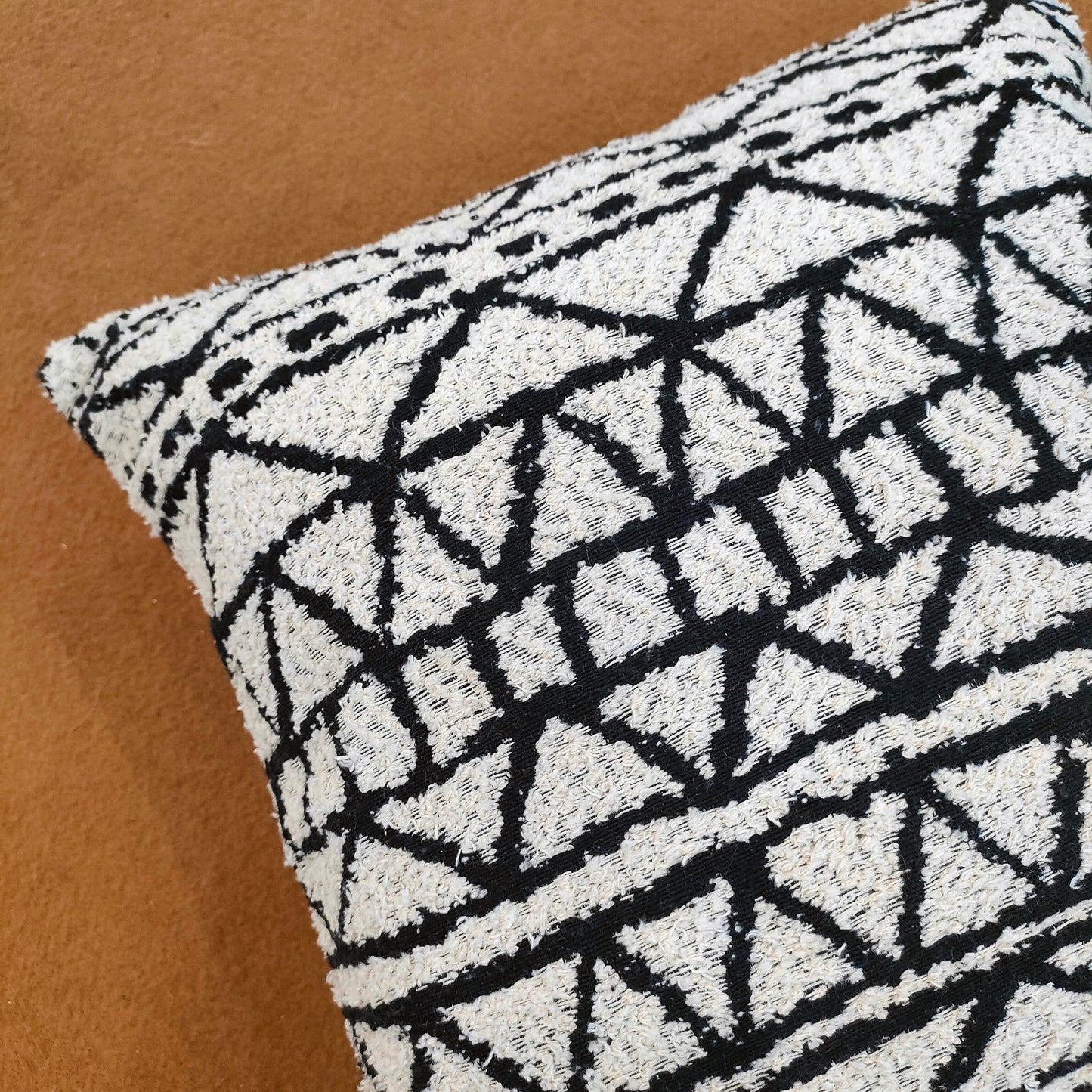 Geometric Cotton Cushion Cover | Set of 5 | 16 x 16 inches