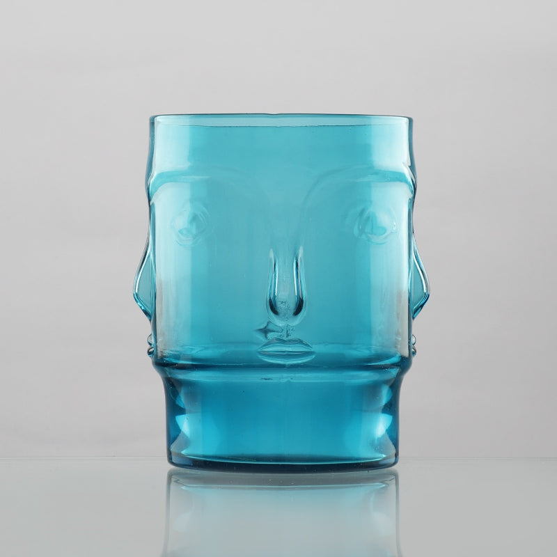 Glass Assorted Malibu Short Tiki  Glasses | Set Of 2 Default Title
