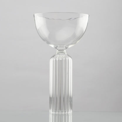 Coupe Glass With Fluted Stem Default Title