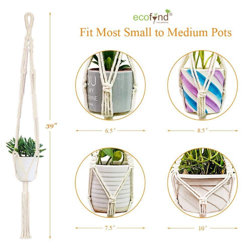 Crochet Pattern Hand Crafted Plant Hanger| Set of 2 Default Title