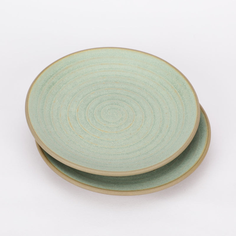 Ceramic Swirls Dinner Plates | Set of 2 Default Title