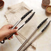 Silicone Food Tongs with Grip Handle | 9 Inches
