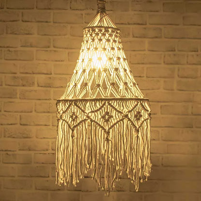 Bella Macrame Lampshade Default Title