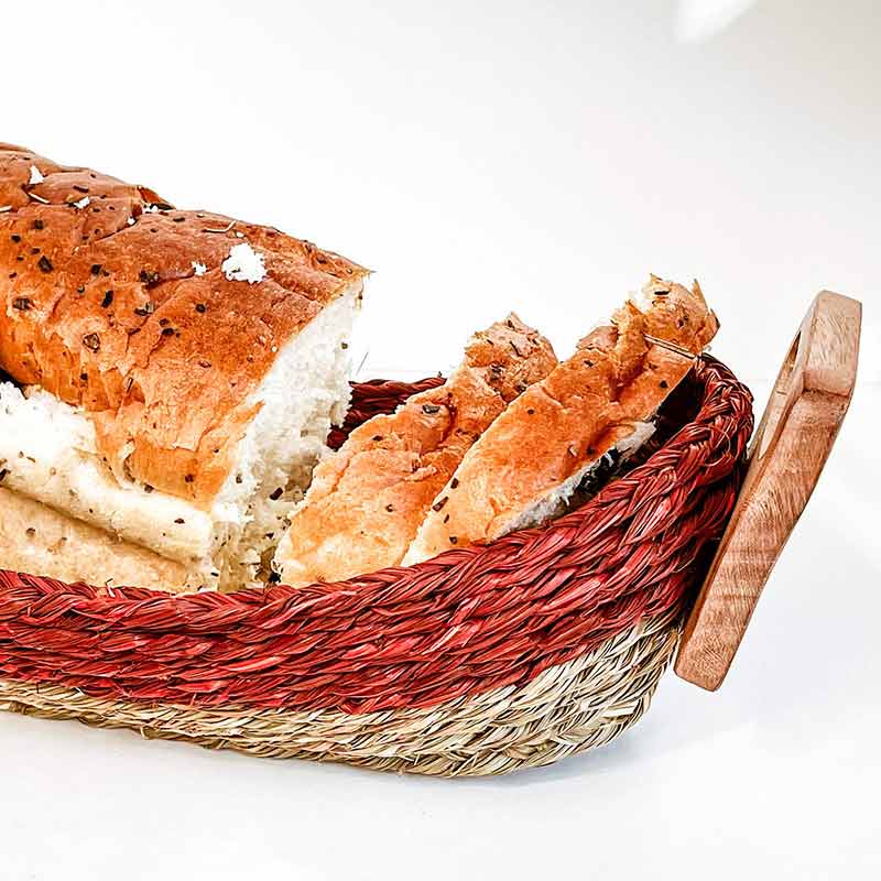 Sabai Grass Bread Basket (Dual Color) Default Title