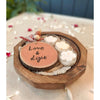 HOHMGRAIN Gift Sets dusaan Doosan dushan Dusan Dosan home & living Decagon Bowl With Coaster, Hanging & Floating Candles  Options