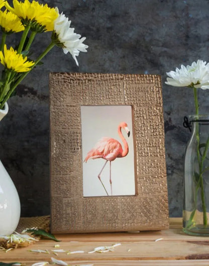 Rose Gold Metal Photo Frame Default Title