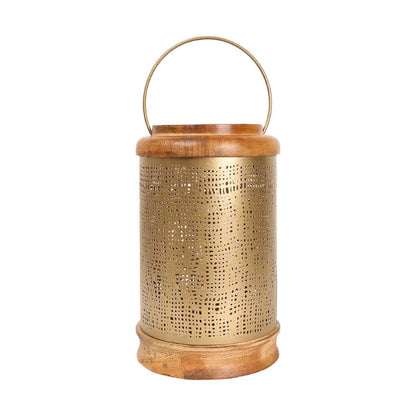 Wood & Jaali Design Lantern Default Title