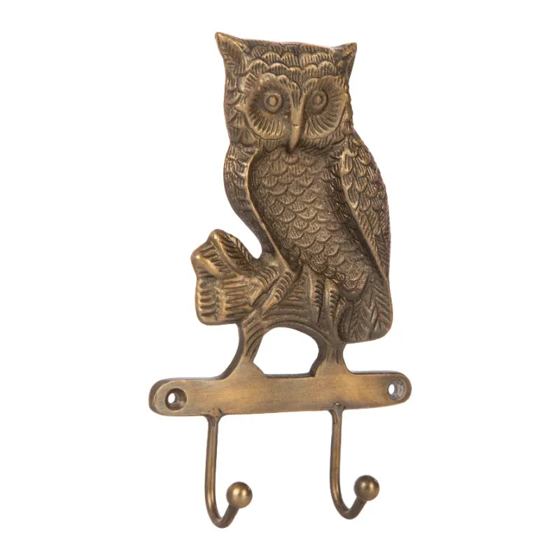 Owl Key Holder Double Hook Default Title