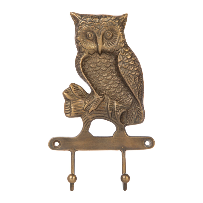 Owl Key Holder Double Hook Default Title