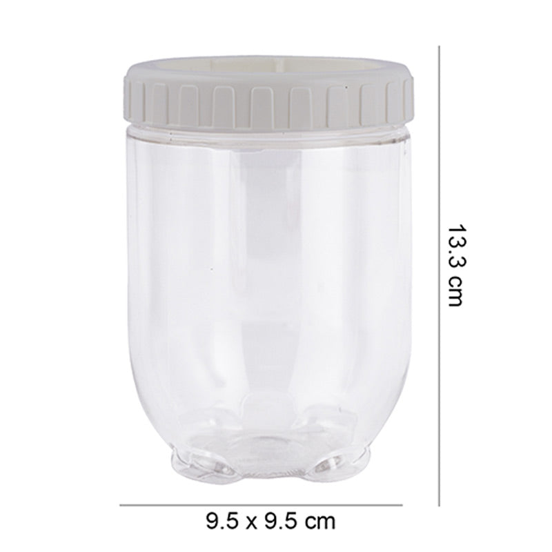 Interlock Round Refrigerator Food Storage Container With White Lid | Multiple Sizes 700ml