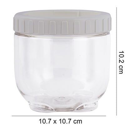 Interlock Round Refrigerator Food Storage Container With White Lid | Multiple Sizes 620ml