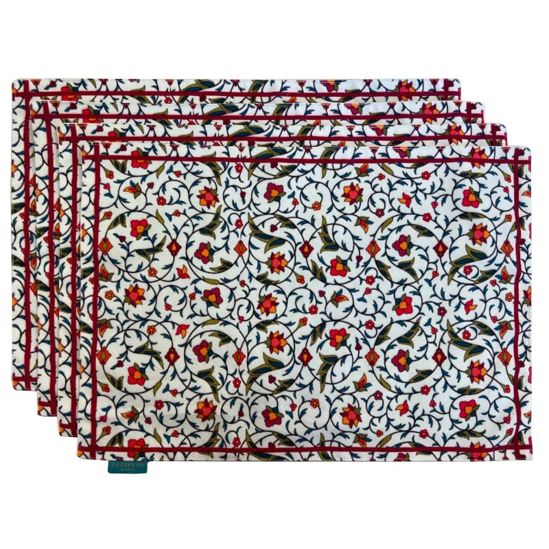 Tasseled Home Placemats Dusaan or dussan dushan doosan