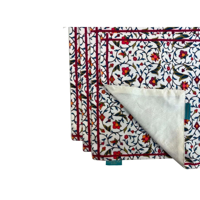 Tasseled Home Placemats Dusaan or dussan dushan doosan
