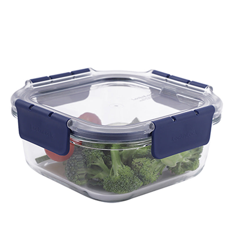 Square Leak Proof Heat Resistant Glass Food Storage Container |300ml, 380ml, 500ml, 750ml 750ml