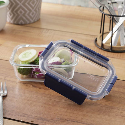 Square Leak Proof Heat Resistant Glass Food Storage Container |300ml, 380ml, 500ml, 750ml 380ml