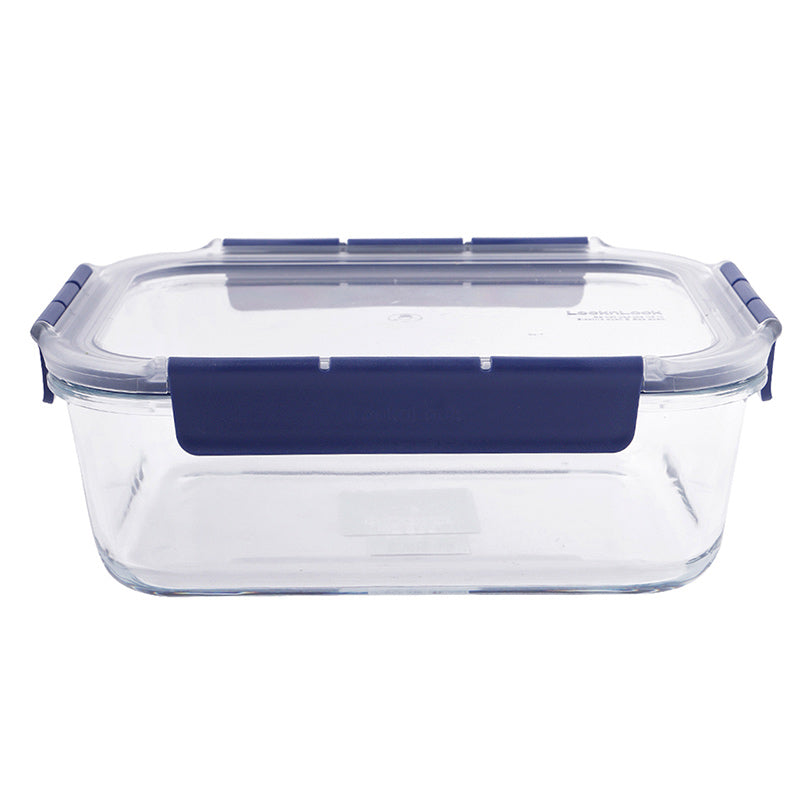 Rectangular Leak Proof Heat Resistant Glass Food Storage Container | 630ml, 1L, 1.6L, 2L 2 Litre