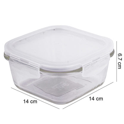 Oven Glass Square Airtight Food Storage Container |160ml, 500ml, 750ml 500ml