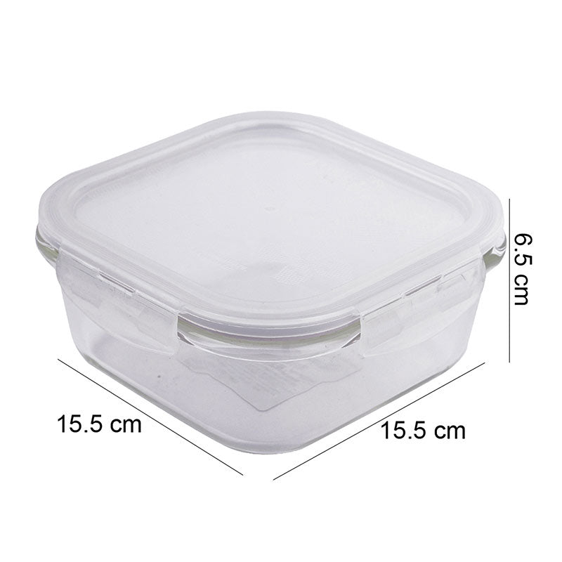 Oven Glass Square Airtight Food Storage Container |160ml, 500ml, 750ml 750ml