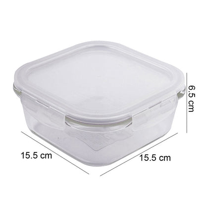 Oven Glass Square Airtight Food Storage Container |160ml, 500ml, 750ml 750ml