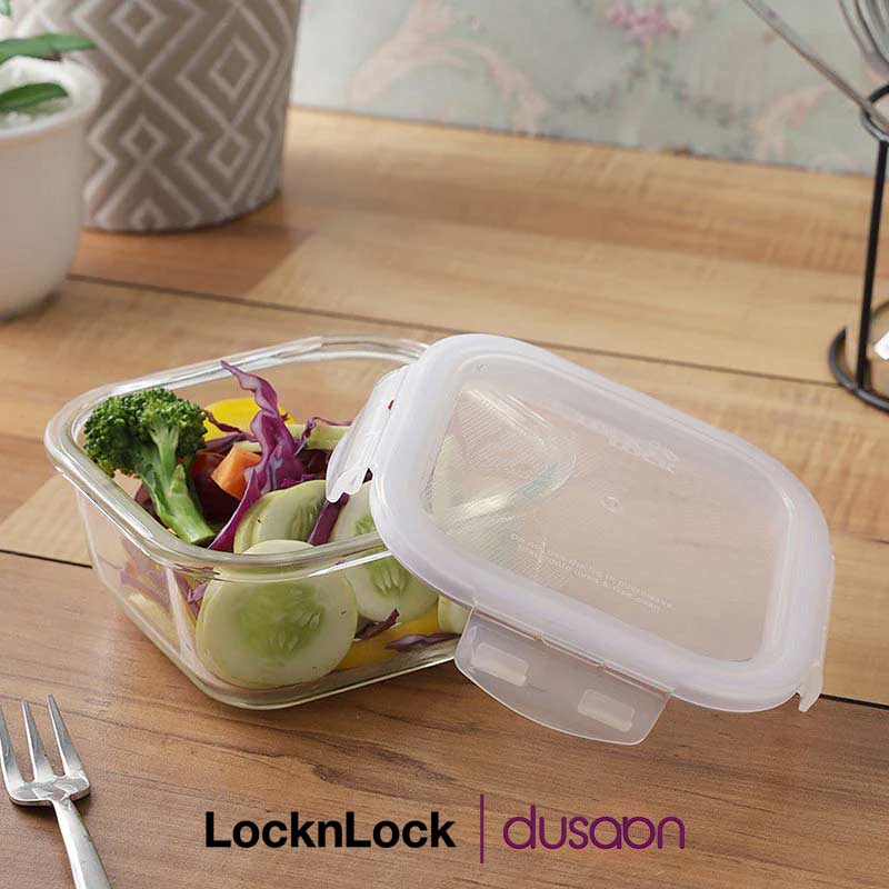 Oven Glass Square Airtight Food Storage Container |160ml, 500ml, 750ml 160ml
