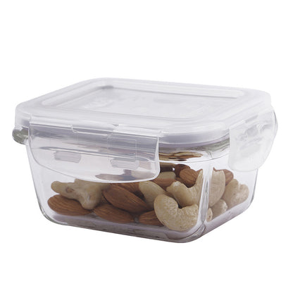 Oven Glass Square Airtight Food Storage Container |160ml, 500ml, 750ml 160ml