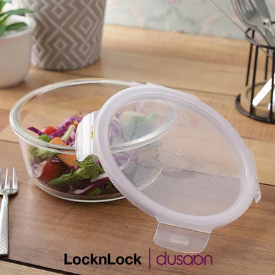 Oven Glass Round Airtight Food Storage Container |  130ml, 380ml, 650ml, 950ml 130ml