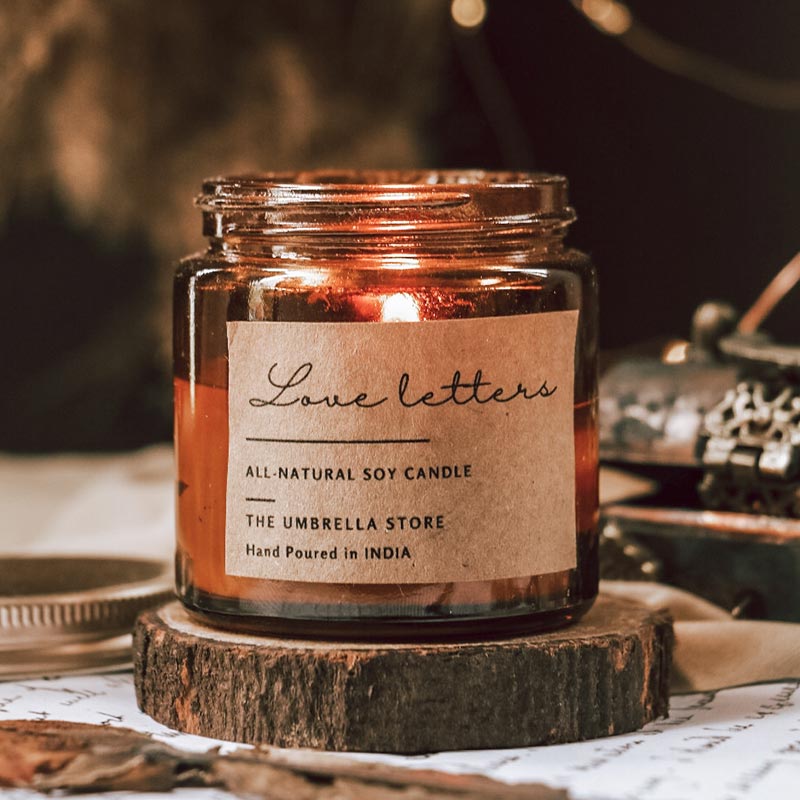 Love letters Scented Candle Default Title