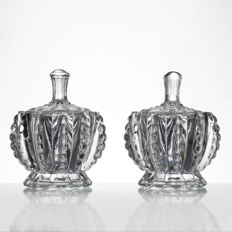 Glass Victorian Candy Jar Default Title