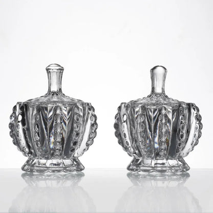 Glass Victorian Candy Jar Default Title