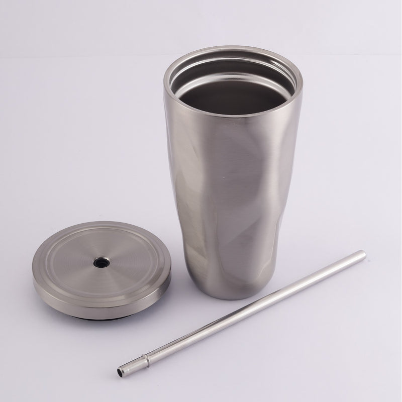 Stainless Steel Diamond SS Tumbler | Silver Default Title
