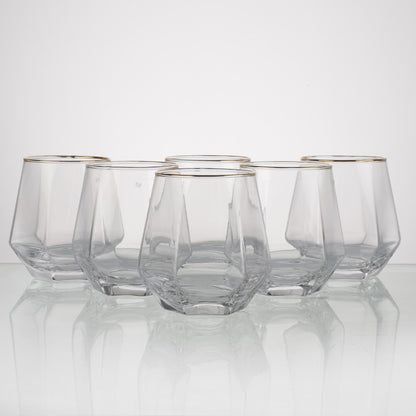 Geometric Whiskey Glasses | Set Of 6 Default Title