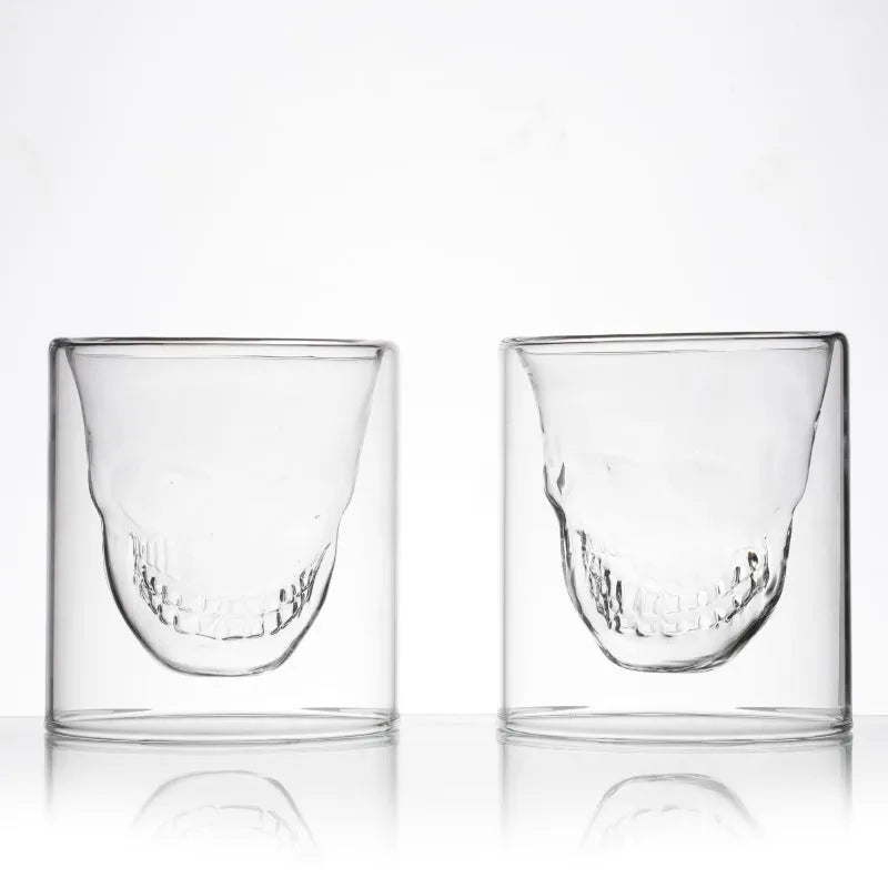 Skull Whiskey Glass Default Title