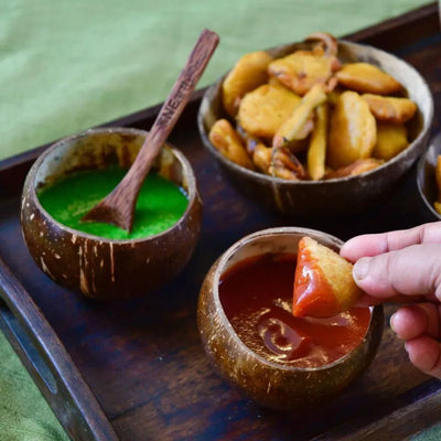 Classic Coconut Shell Bowl Set Default Title