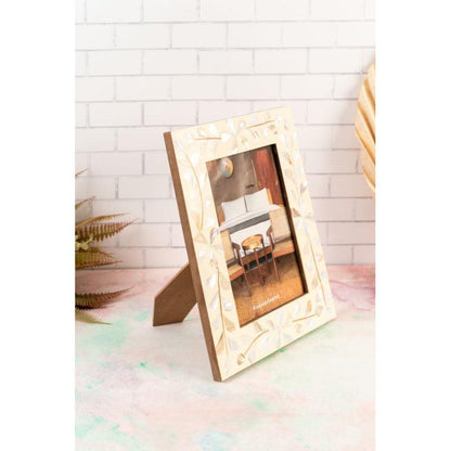 Wooden MOP Inlay Photo Frame