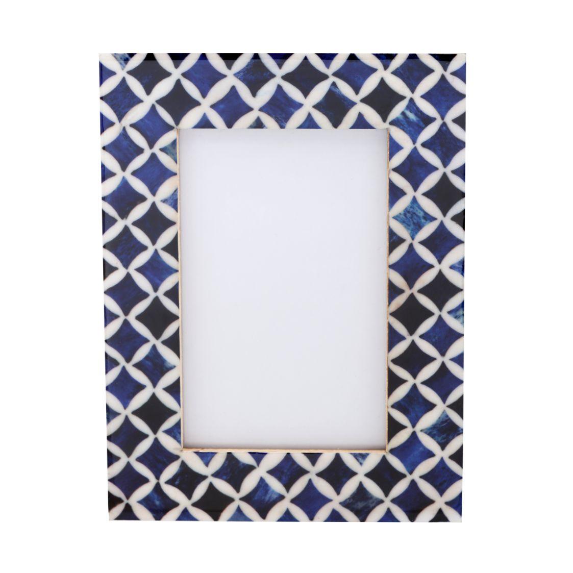 The Pitara Project Wall Decor dusaan Doosan dushan Dusan Dosan home & living Blue Diamond  Photo Frame