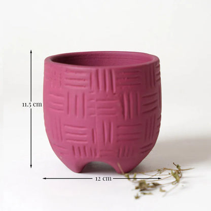 Monaco Planter | Multiple colors Marroon