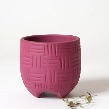 Monaco Planter | Multiple colors Marroon