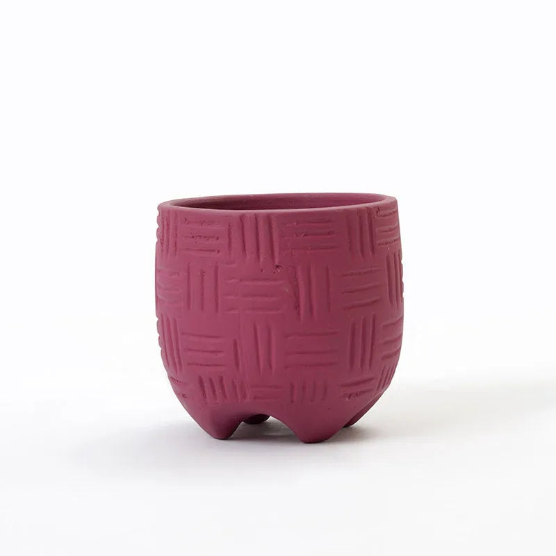 Monaco Planter | Multiple colors Marroon