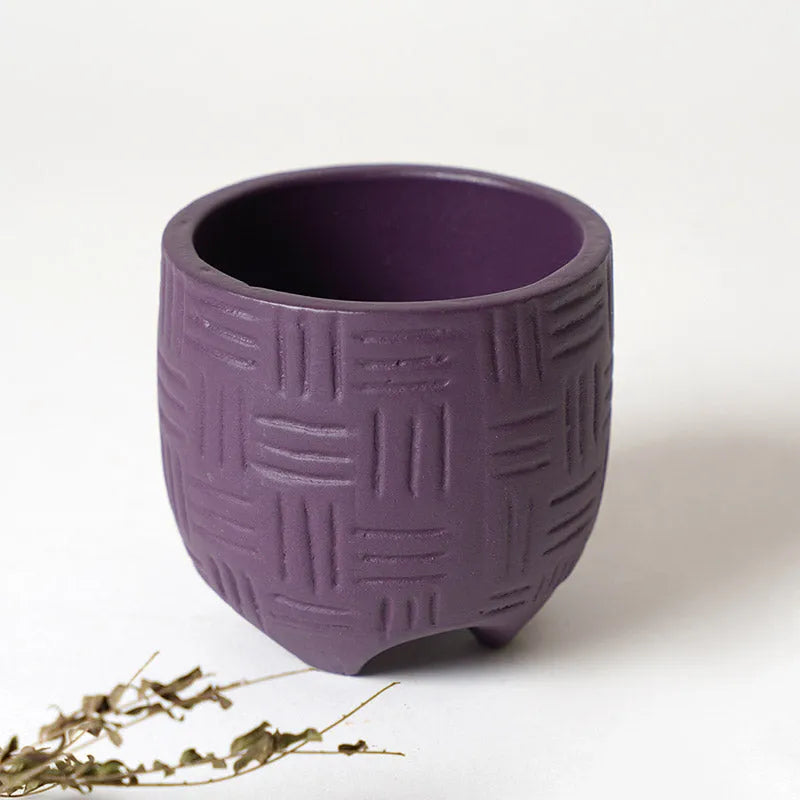 Monaco Planter | Multiple colors Purple