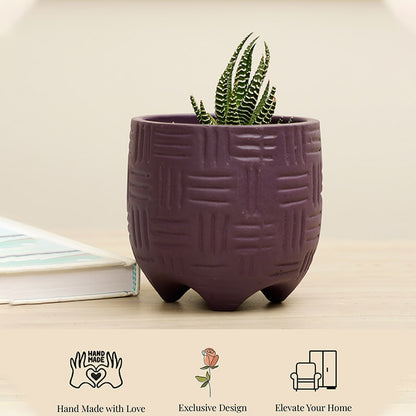 Monaco Planter | Multiple colors Purple