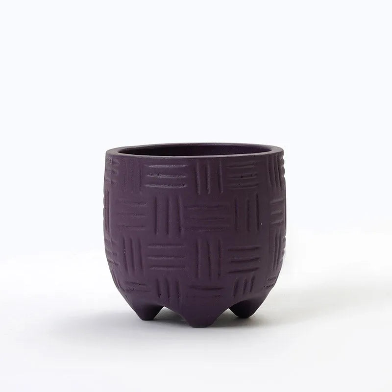 Monaco Planter | Multiple colors Purple