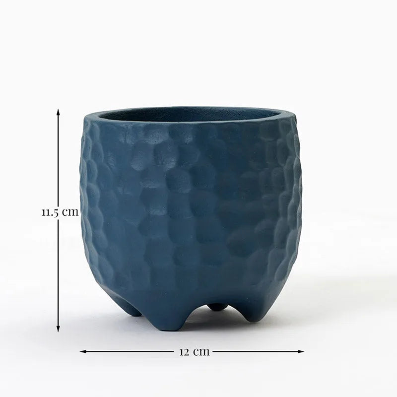 Pebble Planter | Multiple colors Blue