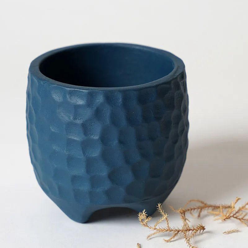 Pebble Planter | Multiple colors Blue